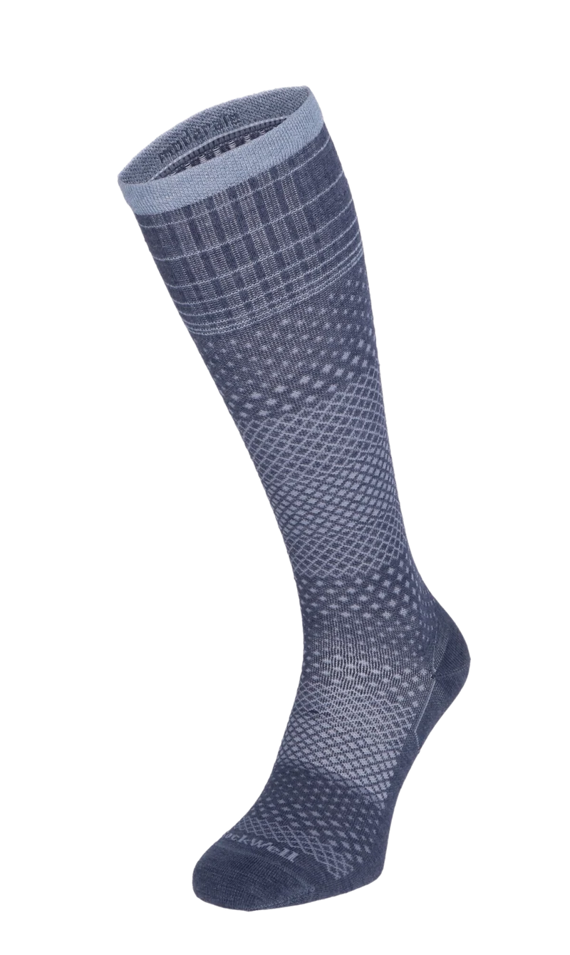 Micro Grade Dames Compressiekousen Klasse 1 Denim