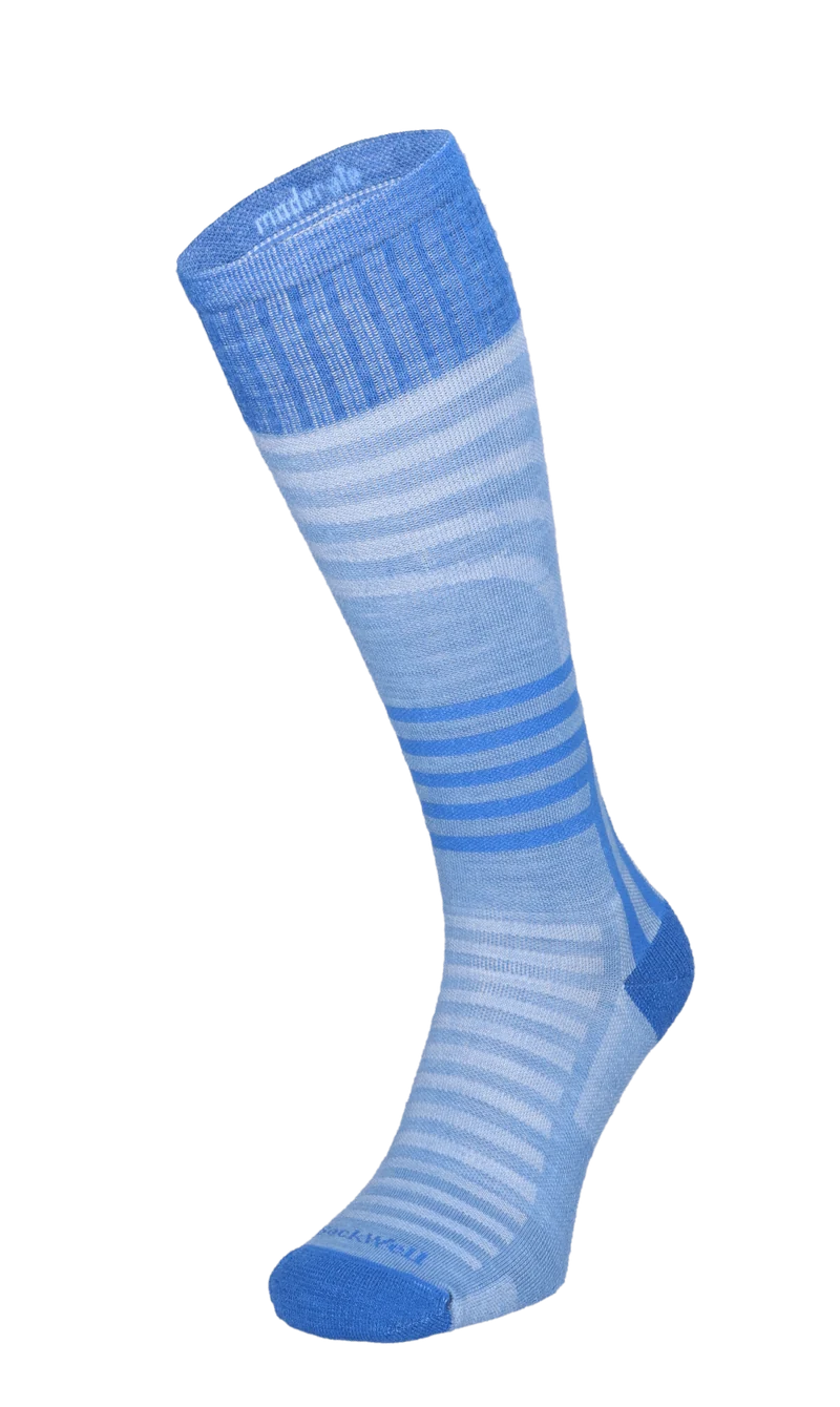 Track & Field Dames Compressiekousen Klasse 1 Cornflower