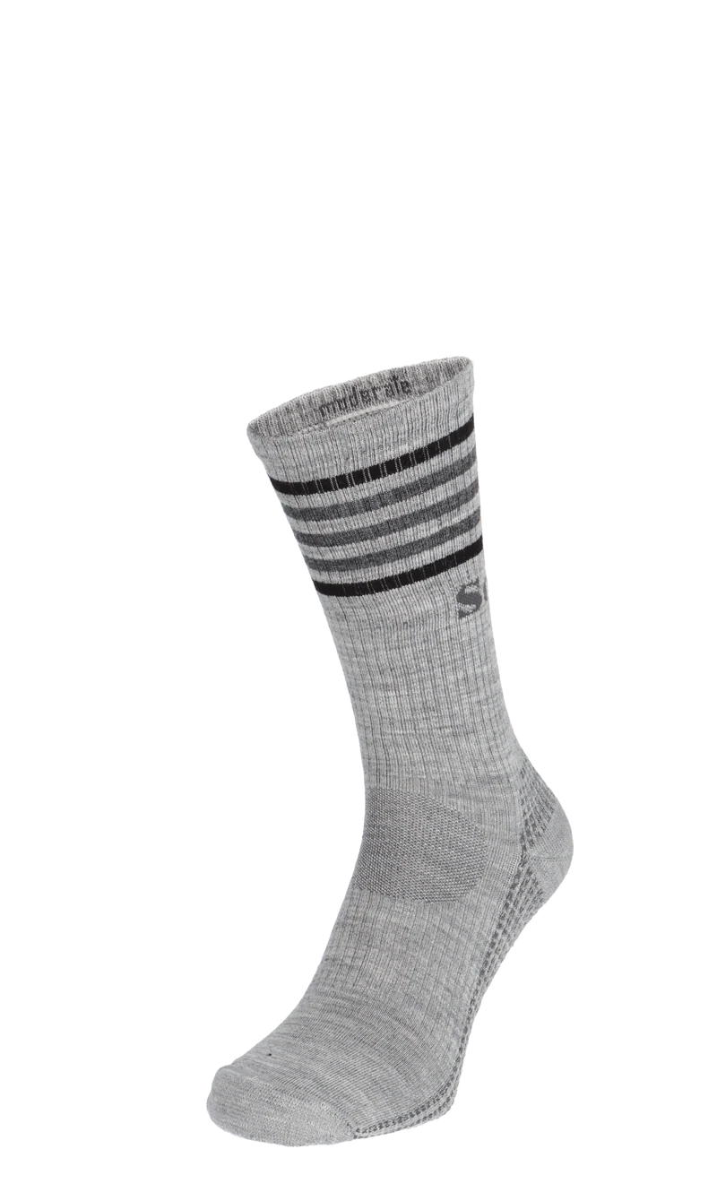 Run Club Crew Heren Sportsokken Klasse 1 Light Grey