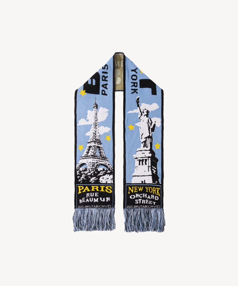 THE PARIS NEW YORK SCARF