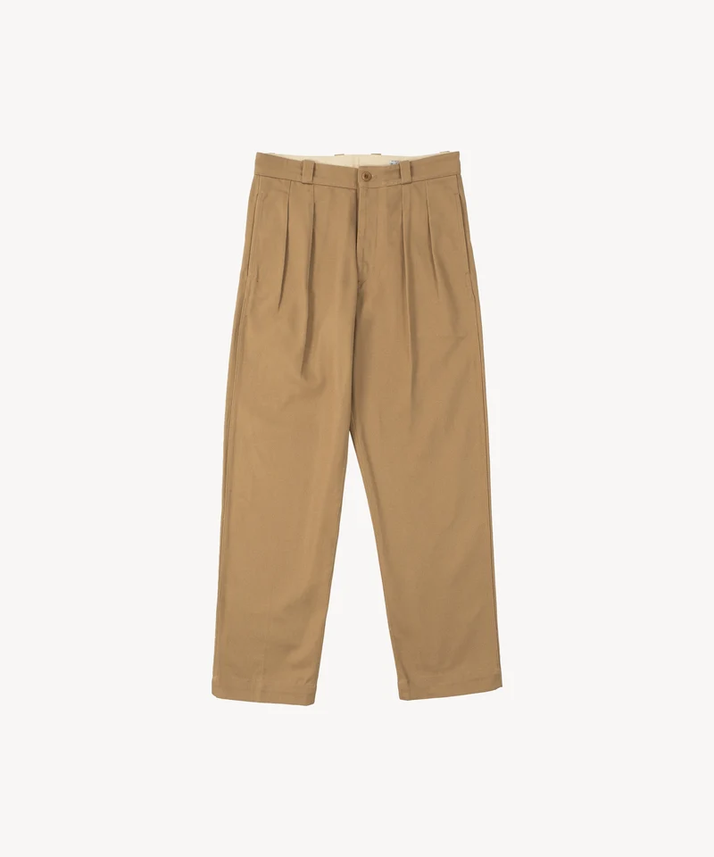 THE DOUBLE PLEAT PANTS