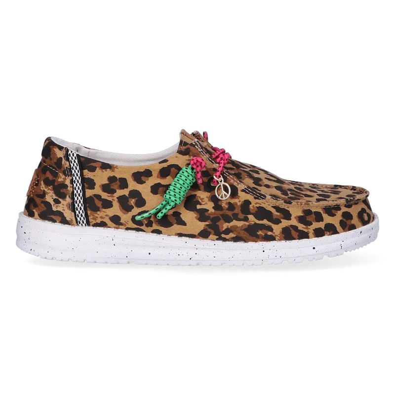 Wendy Getaway Lace Dames Instappers Leopard
