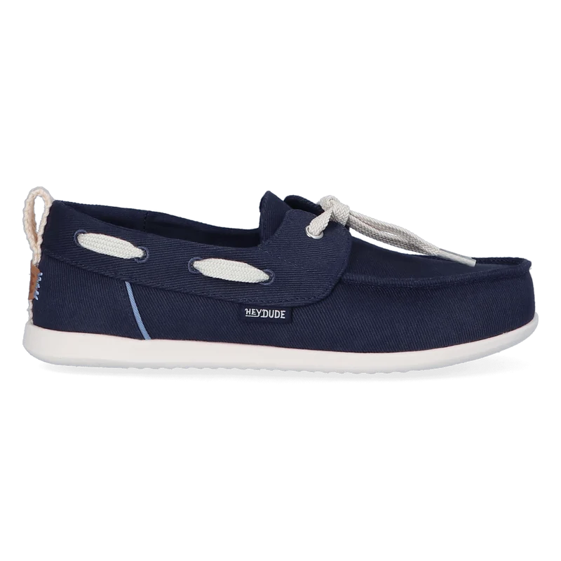 Harbor Lo Breeze Washed Twill Dames Loafers Navy