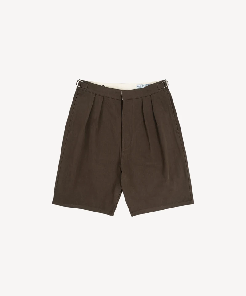 THE DOUBLE PLEAT SHORTS