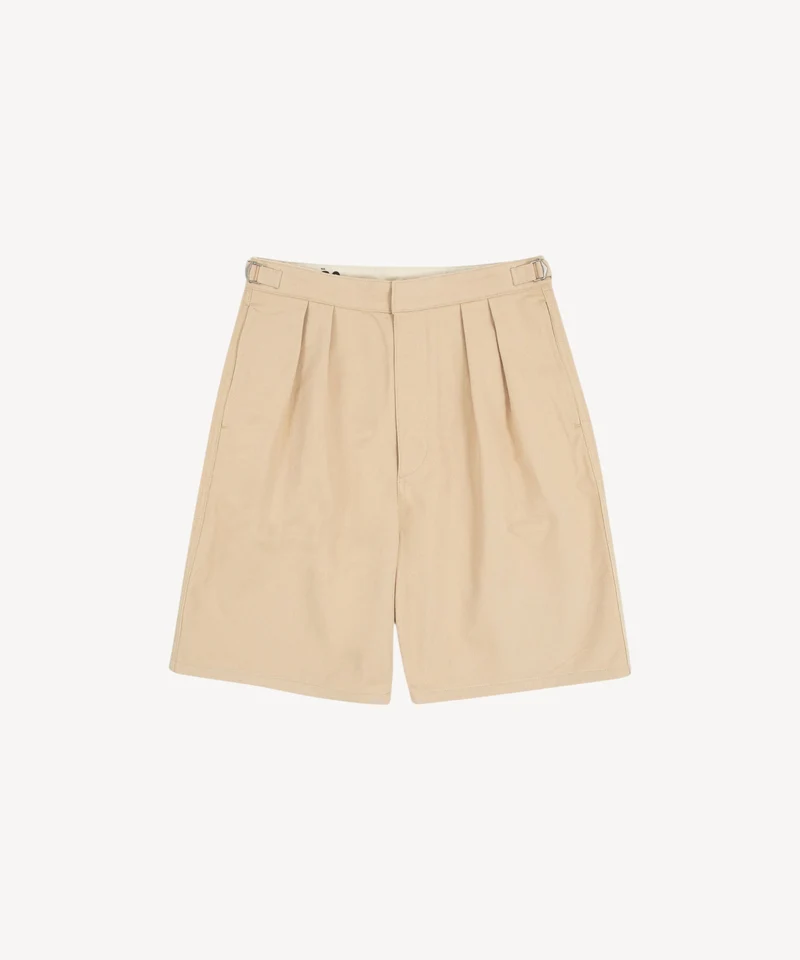 THE DOUBLE PLEAT SHORTS