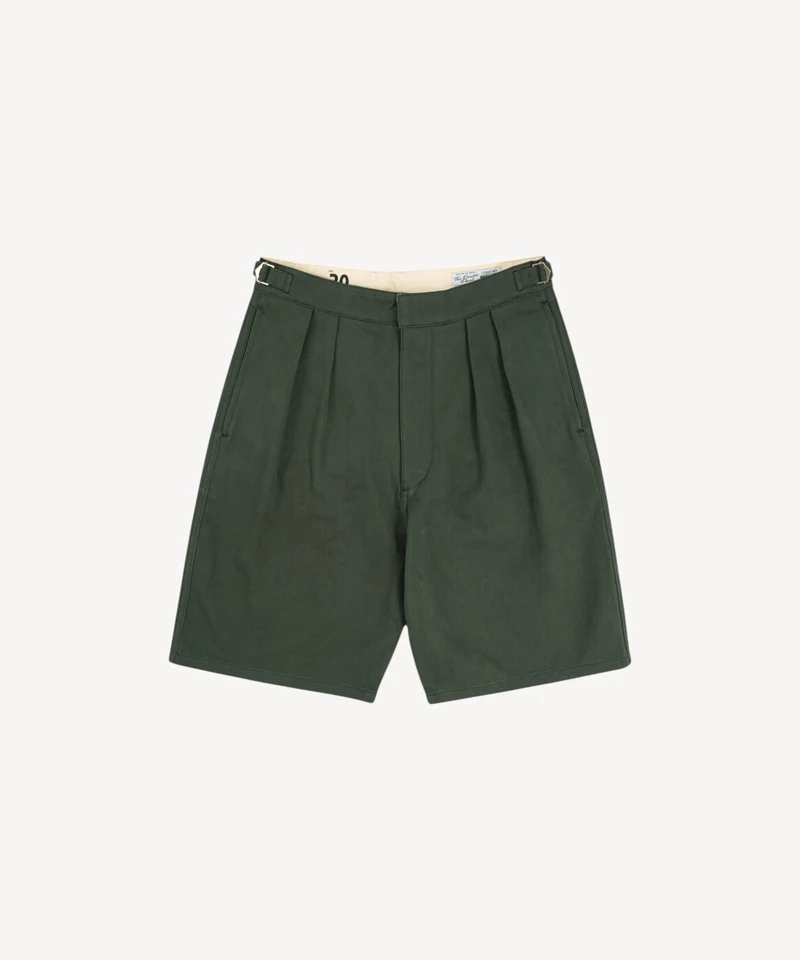 THE DOUBLE PLEAT SHORTS