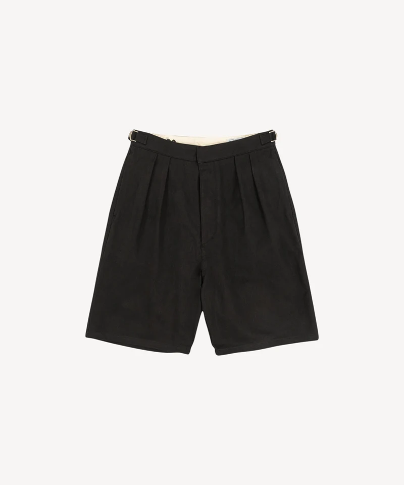 THE DOUBLE PLEAT SHORTS