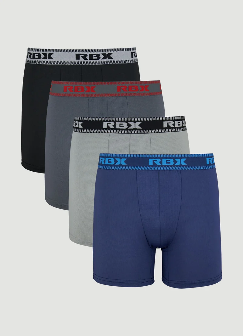 Men's Performance Mesh Boxer Briefs 4-Pack