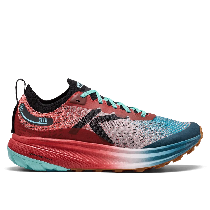 Seek Heren Trail Running Schoenen Grenadine/Ocean Depths