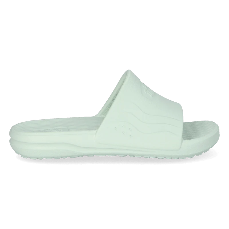 Wave Slide Dames Slippers Harbor Green