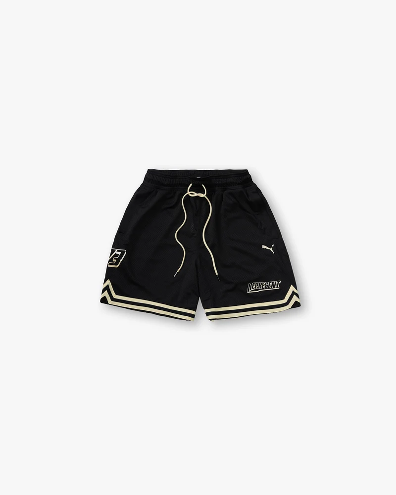 Represent X Puma Shorts - Puma Black