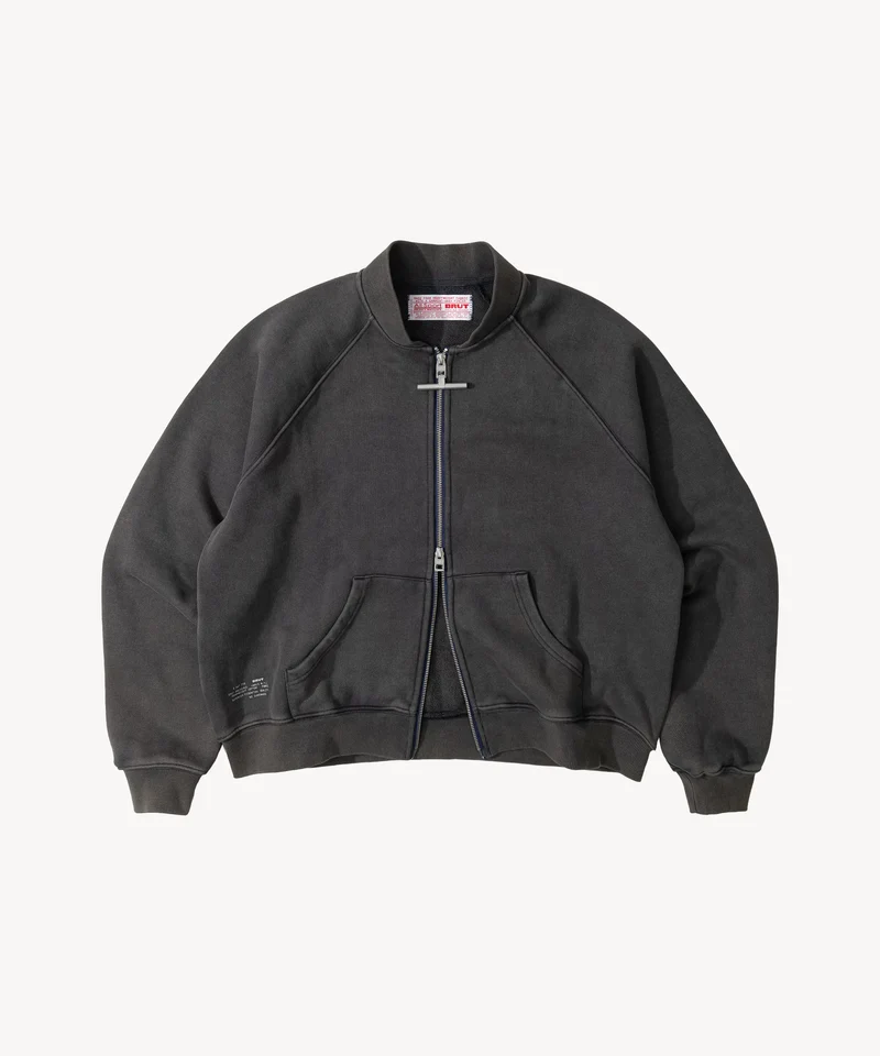 THE ZIPPED CREWNECK