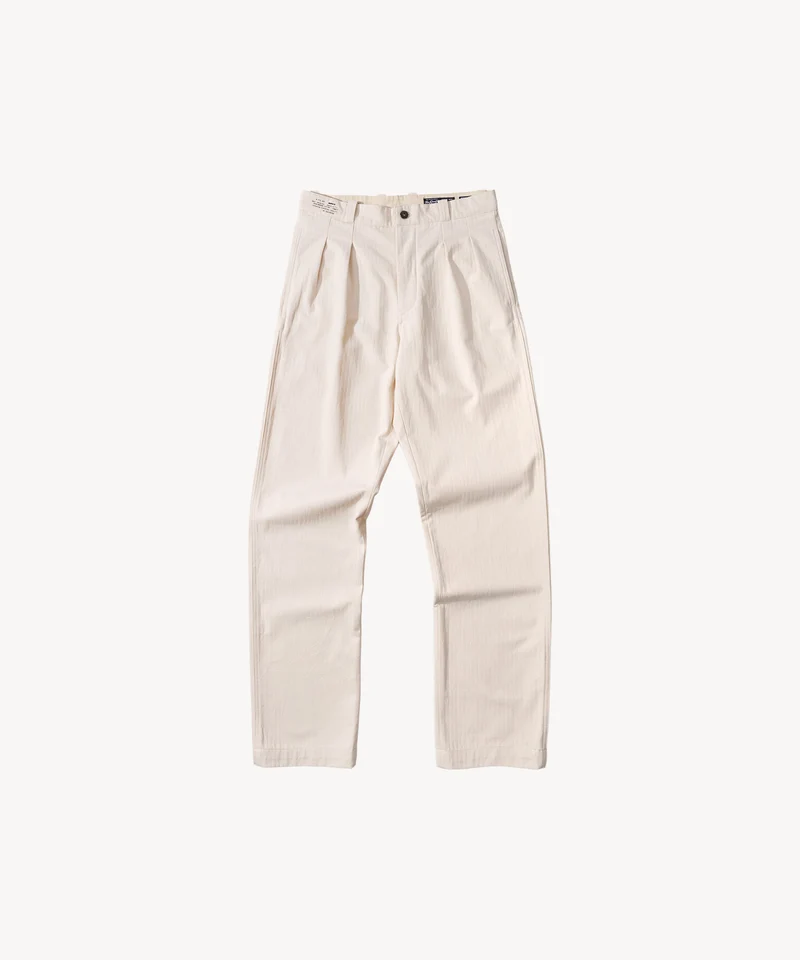 THE DOUBLE PLEAT PANTS