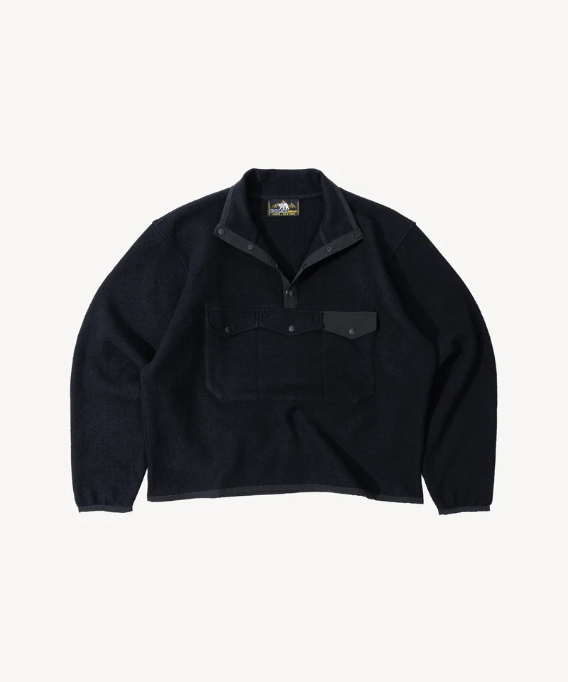 THE WOOL BUTTON-UP FLEECE