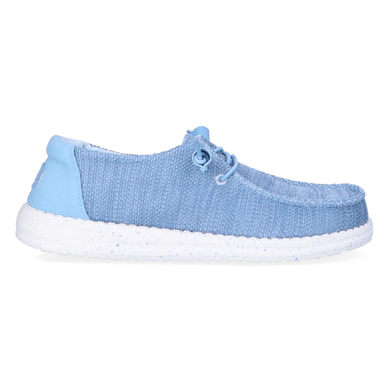 Wendy Stretch Sox Dames Instappers Blue Breeze