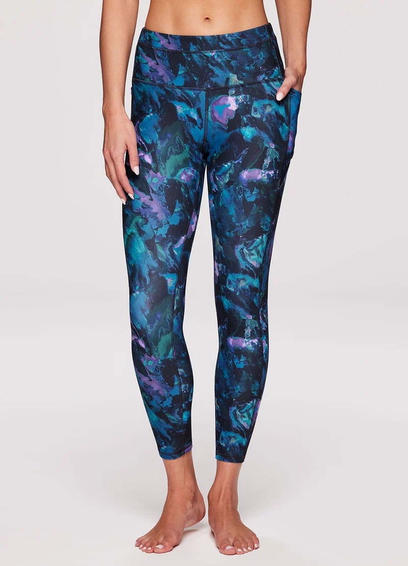 Fluid Floral Super Soft 7/8 Legging