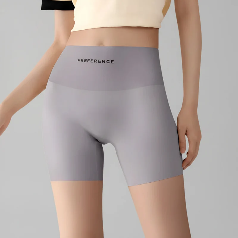 Plus Size Varratmentes Biztonsági Rövidnadrágok Női - 3 db Plus Size Varratmentes Biztonsági Rövidnadrág