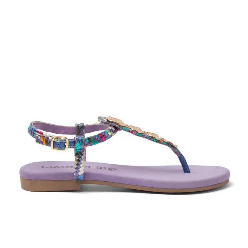 Lynn Dames Sandalen Leer Lilac