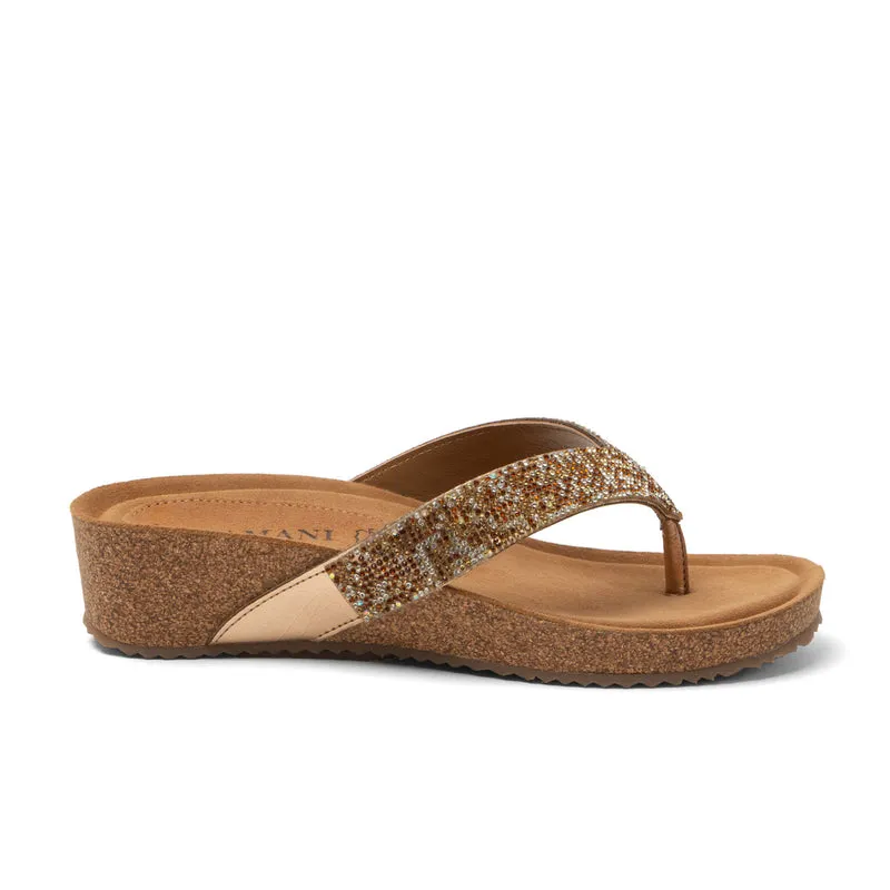 Sky Dames Teenslippers Beige