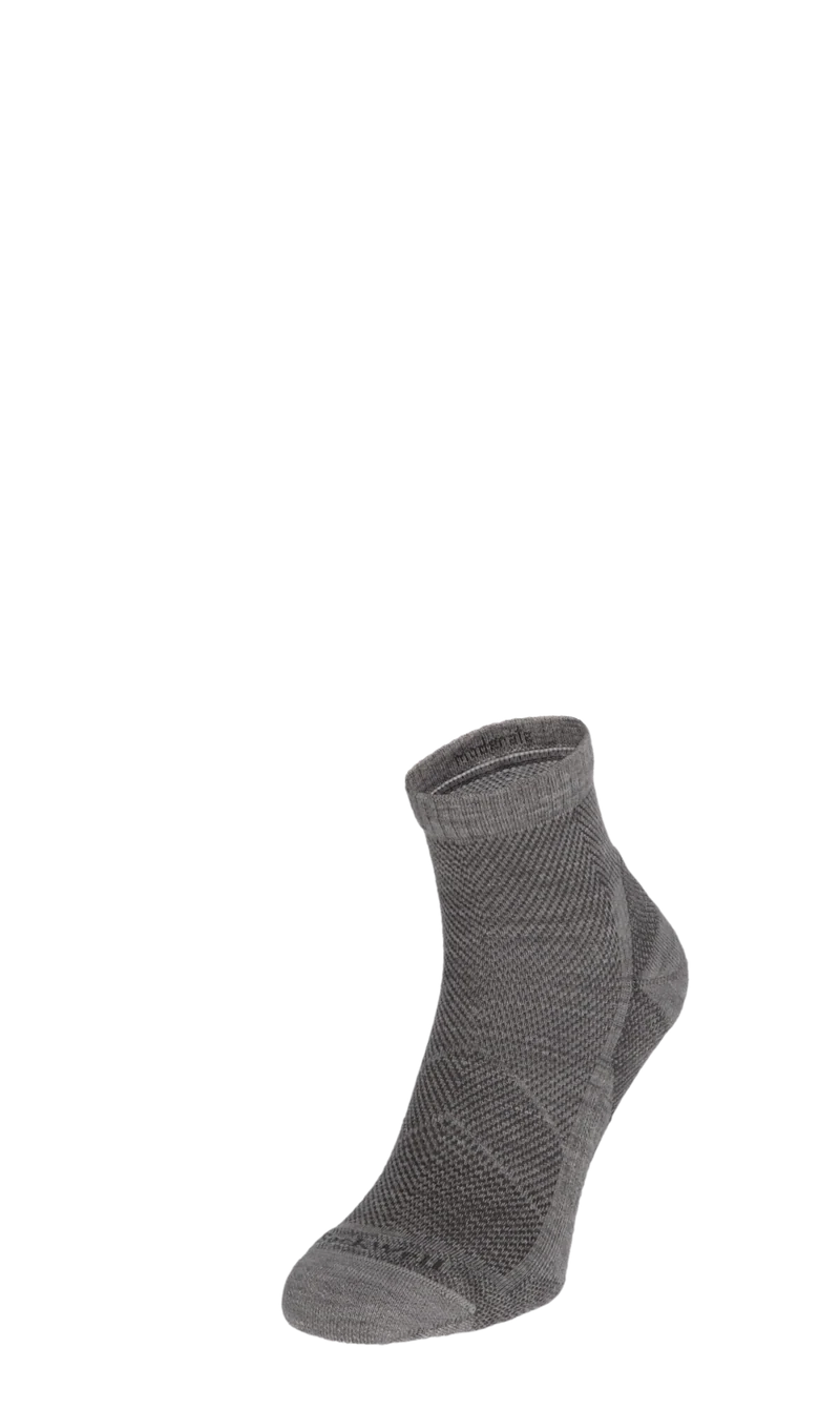Elevate Quarter Heren Sportsokken Klasse 1 Light Grey