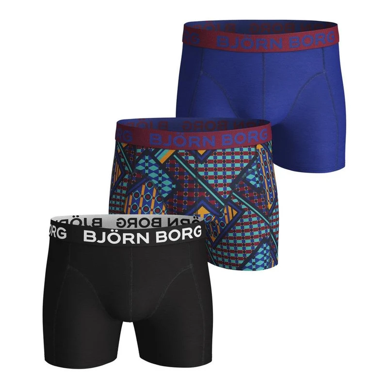 3P Shorts BB Lel Louvre Combed Cotton 1841-1234