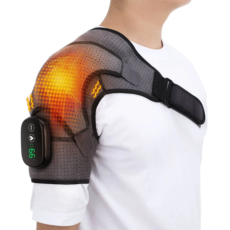 Draagbare Schoudermassager met Warmtetherapie