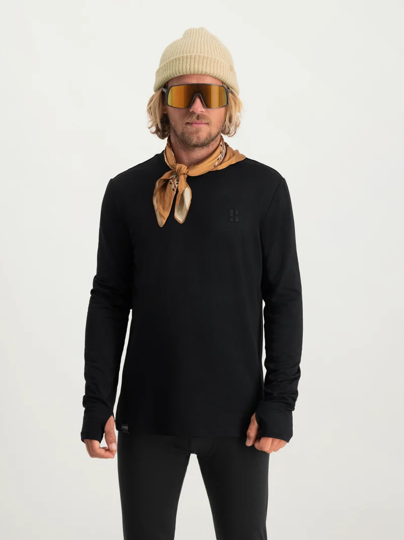 Four Seasons Lightweight Longsleeve Men | Black