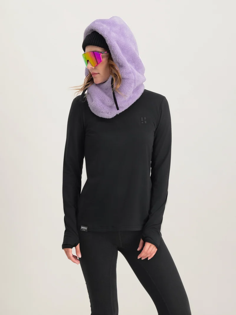 Fluffy Balaclava | Lila