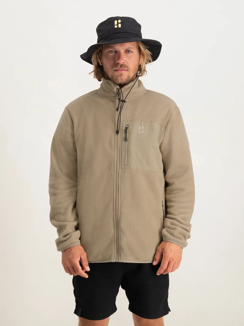 Four Seasons Fleece Jacket Men | Sand