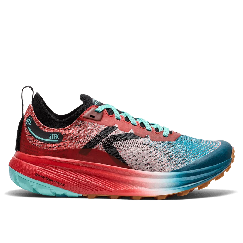 Seek Dames Trail Running Schoenen Grenadine/Ocean Depths