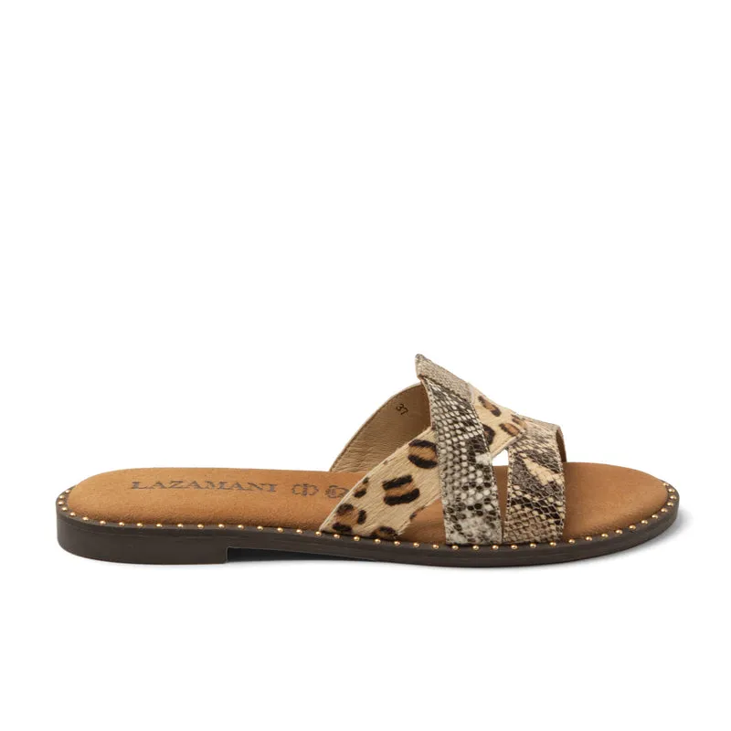 Suze Dames Slippers Beige