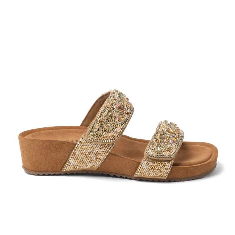 Bo Dames Slippers Beige