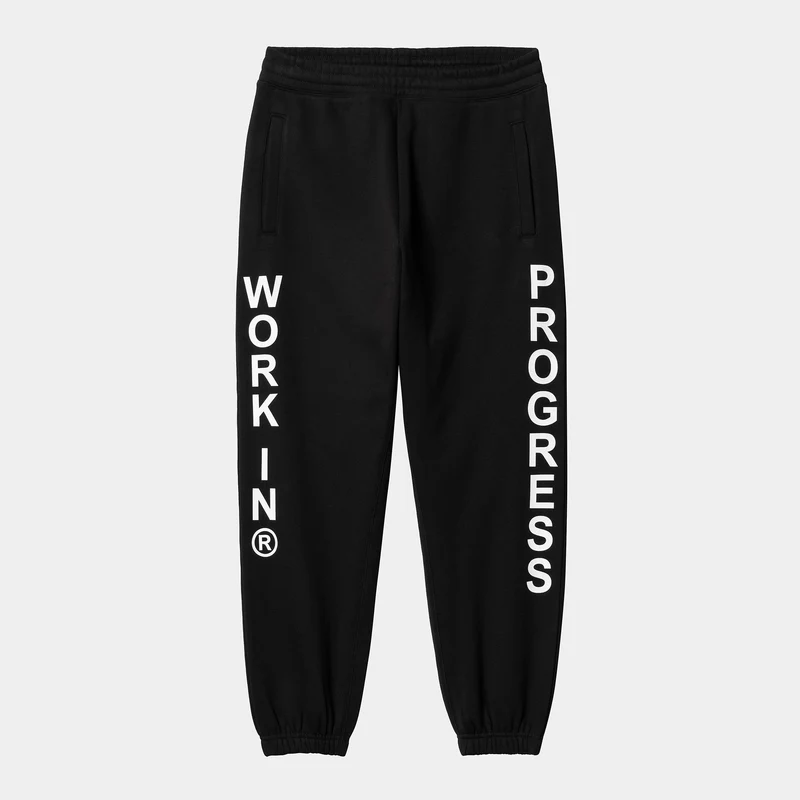 Carhartt WIP Heren Body of Work Sweat Pant - Zwart