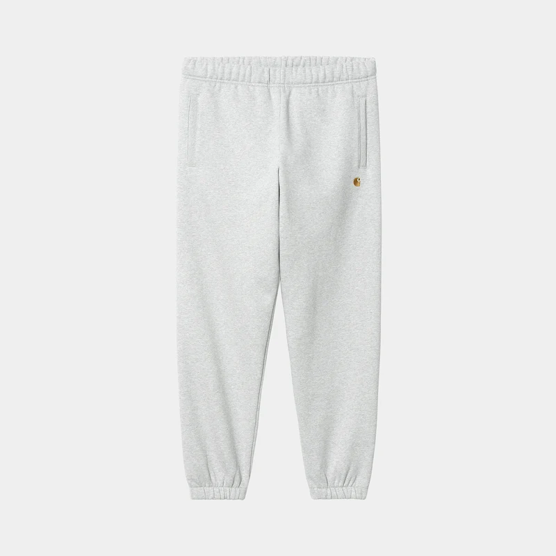 Carhartt WIP Heren Chase Sweat Pant - Ash Heather