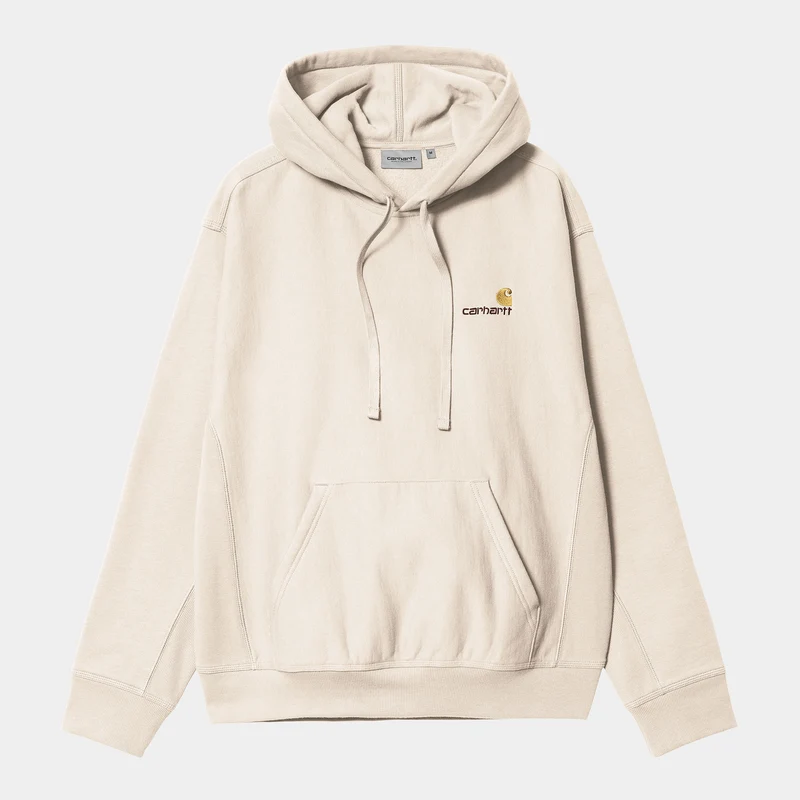 Carhartt WIP HEREN American Script Hoodie - Moonbeam