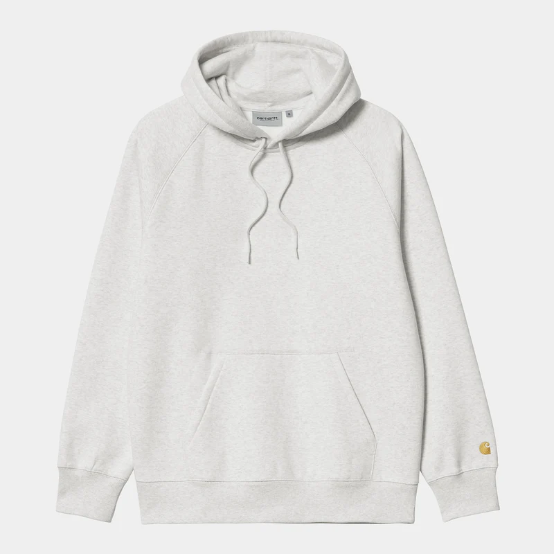 Carhartt WIP Heren Chase Hoodie - Ash Heather