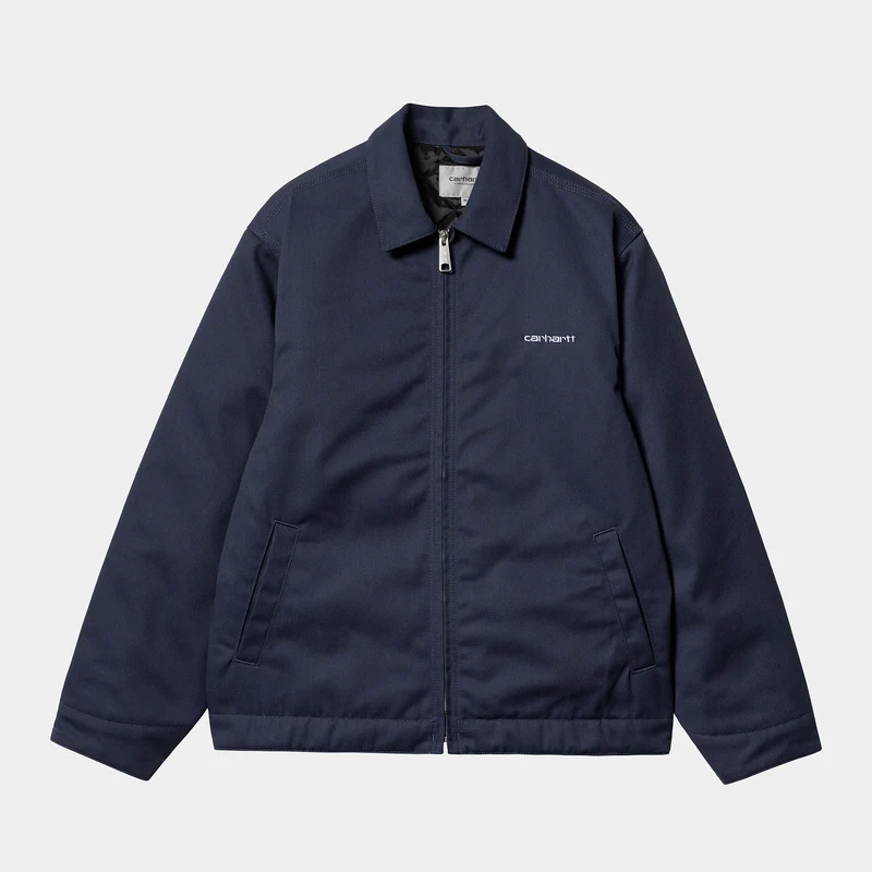 Carhartt WIP Heren Module Script Jack - Luchtmachtblauw / Wit