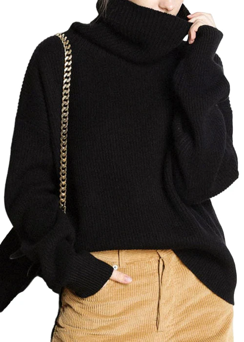 Dames Top Turtle Neck Gebreid Comfortabel voor Casual en Formele Gelegenheden