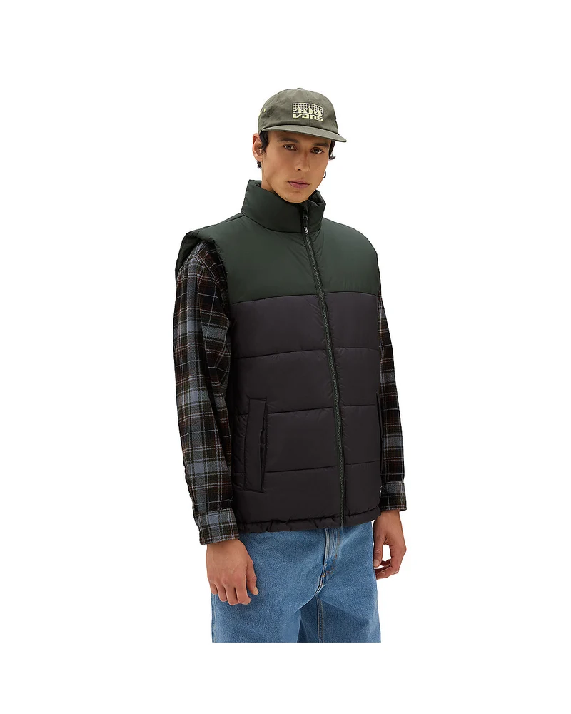 VANS Heren Norris MTE-1 vest - zwart / diep bos