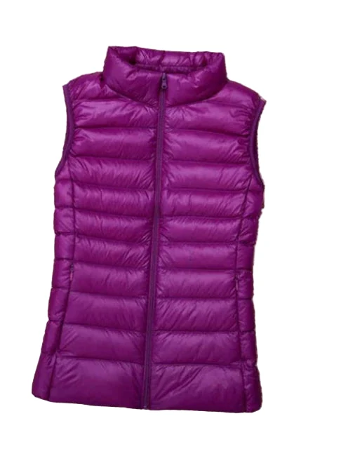 Dames Vest Mouwloos Ultra Licht Dons Puffer voor Comfortabele Koude Dagen