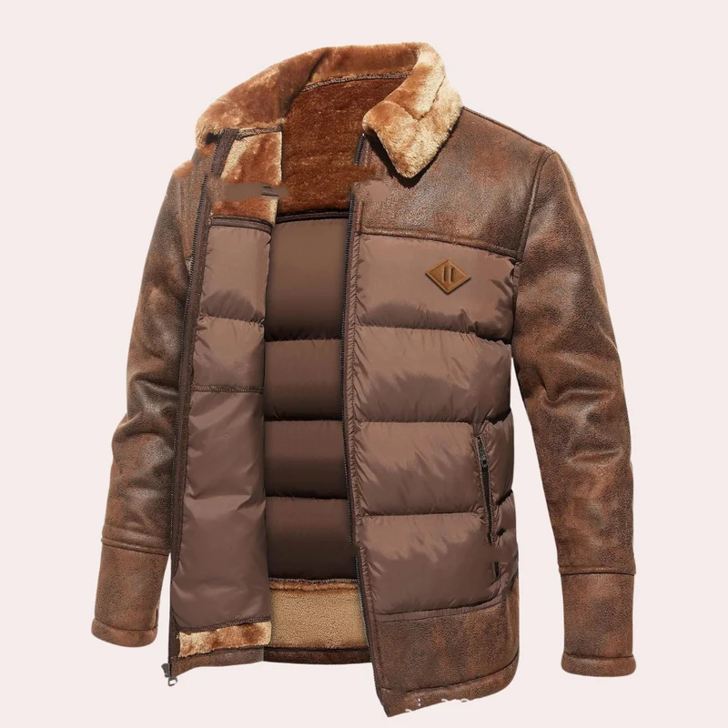 Heren Winterjas Comfortabel en Stijlvol