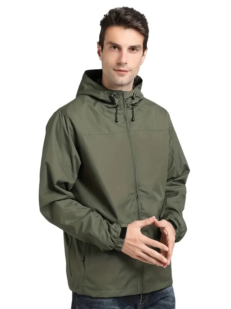 Heren Casual Windbreaker Jacket Waterdicht