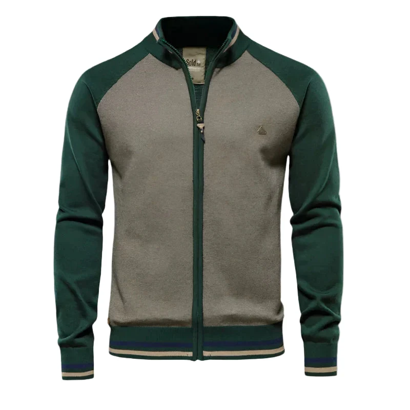 Heren Vest Met Ritssluiting Casual Stijl