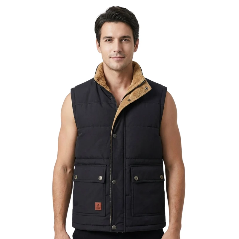 Heren Mouwloos Vest Modern Stijl