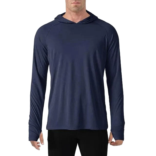 Heren Hoodie T-shirt Lange Mouwen Casual