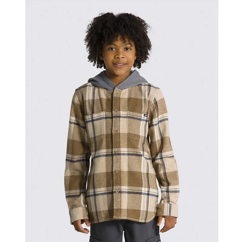 VANS Lopes shirt met capuchon voor kinderen - vuil