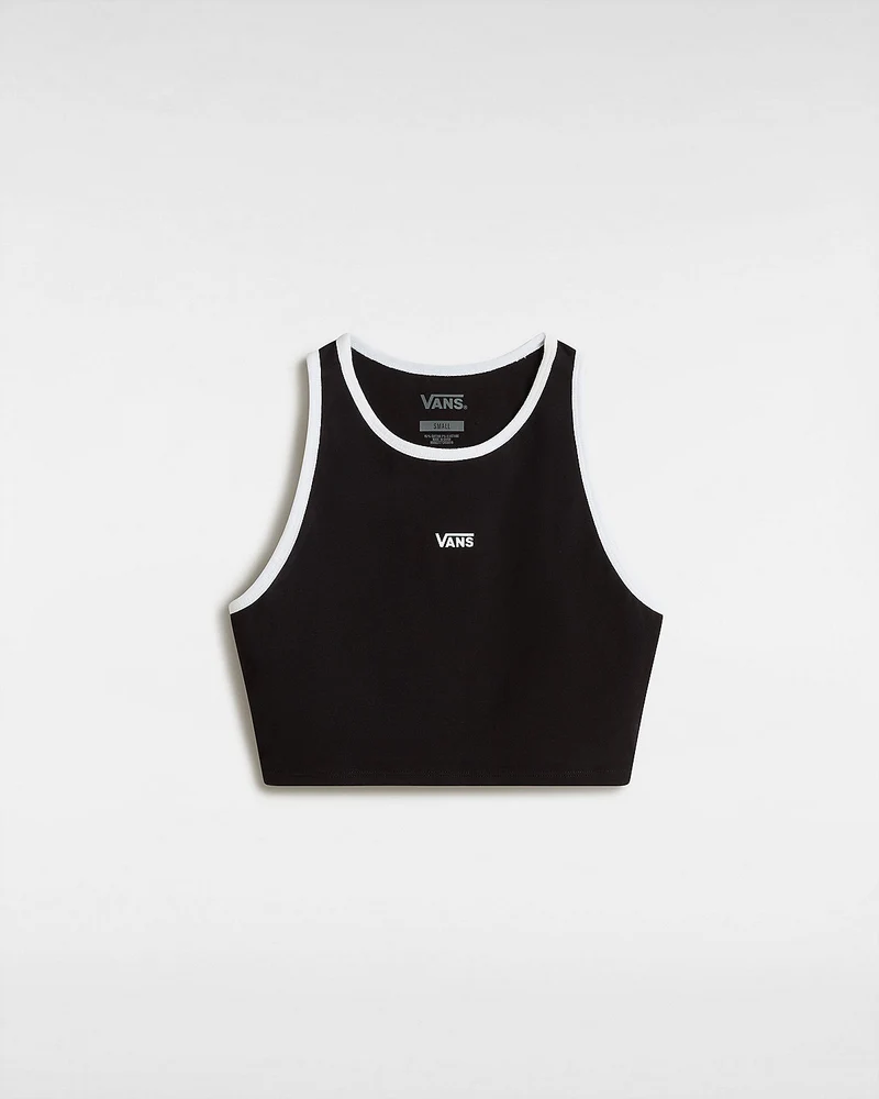 VANS Lange racerback-bralette voor dames - zwart