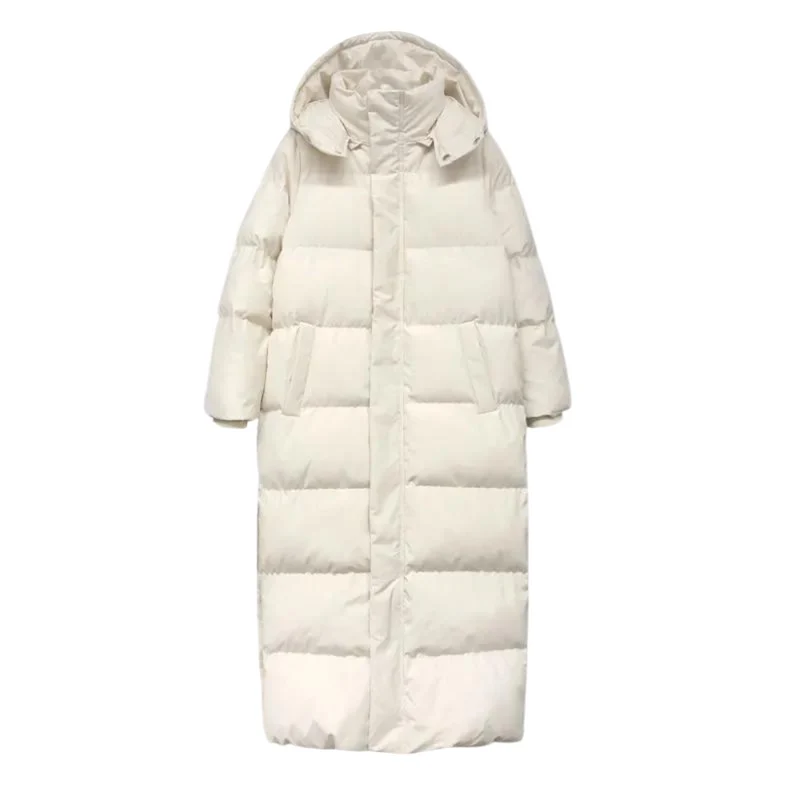 Dames Overdimensioneerde Winterjas Modieus en Comfortabel