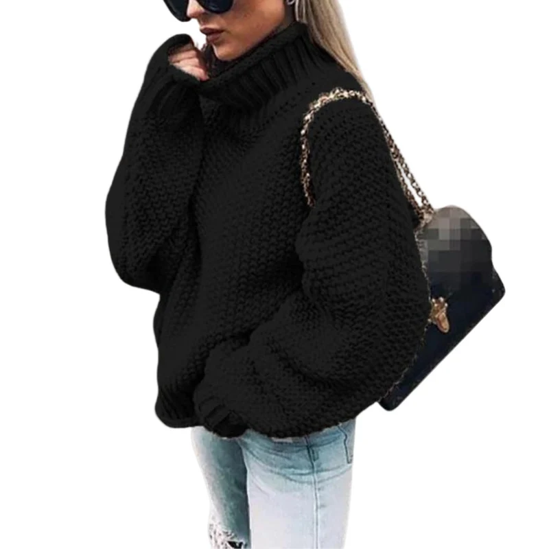 Dames Sweater Dikke Stof Casual voor Koude Dagen