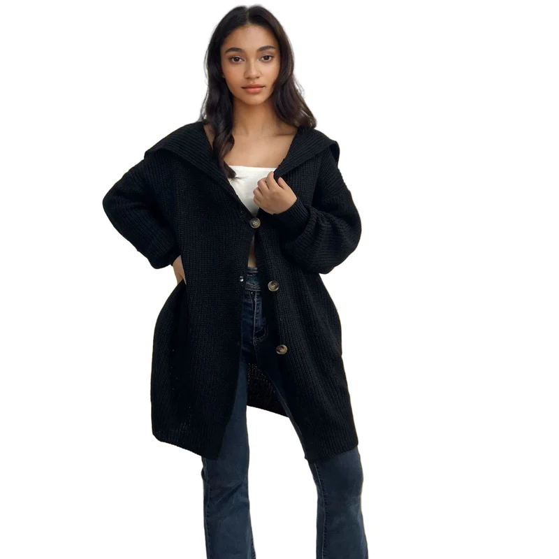 Dames Oversized Cardigan Gebreid